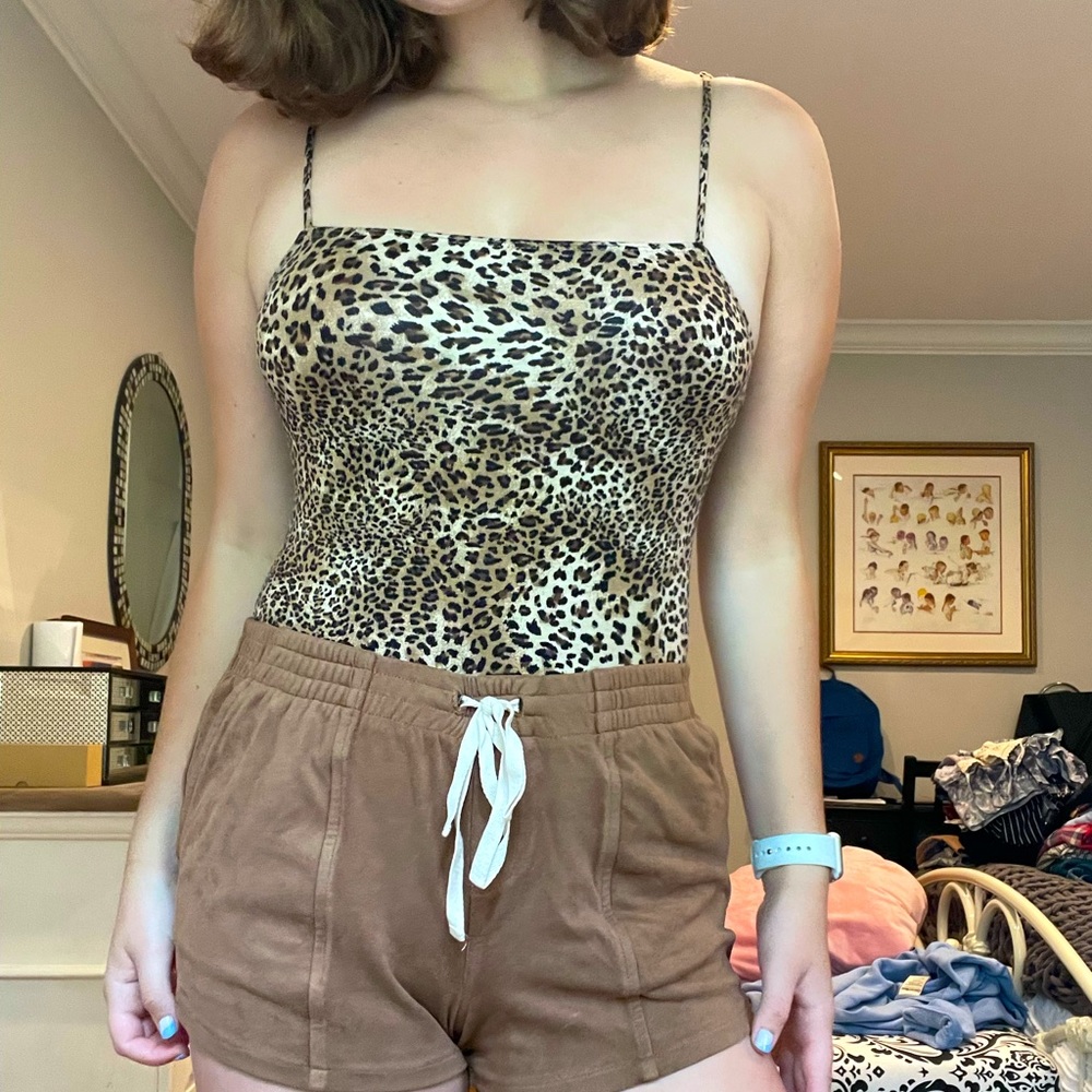 Cheetah Print Bodysuit